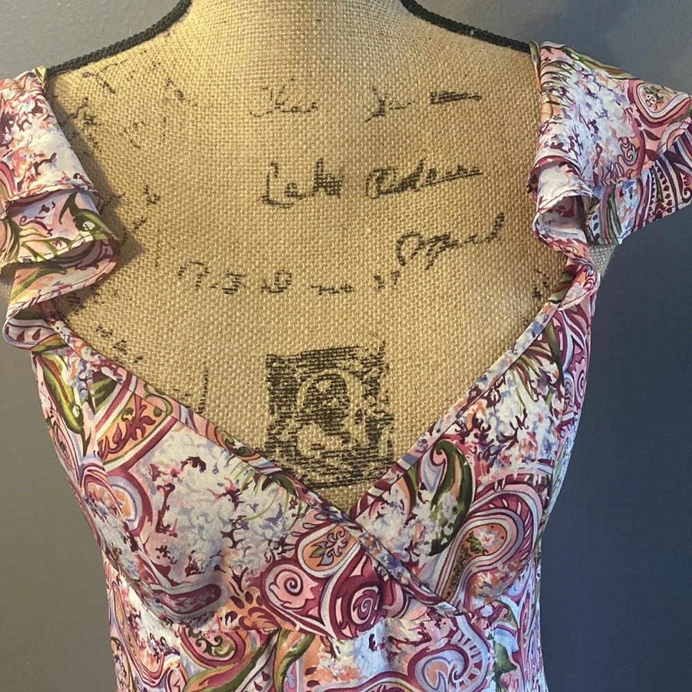 Nicole Miller Floral Dress - Picture 3 of 7